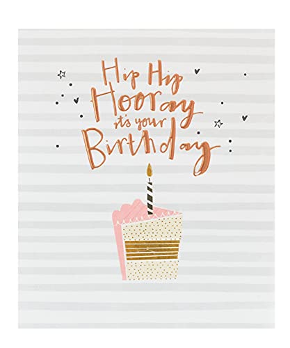 Kartka urodzinowa dla niej - damska kartka urodzinowa - kartka urodzinowa dla przyjaciela - kartka urodzinowa dla przyjaciela - wzór tortu urodzinowego