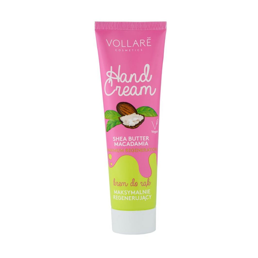 Vollare De Luxe S.O.S Maksymalnie regenerujący krem do rąk Masło Shea i Olej Macadamia 100 ml