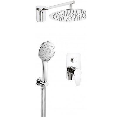 Deante Kompletny system podtynkowy Agawa NAC09NP Chrom Raty