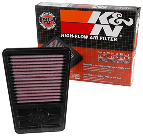 K&N Zamienny filtr powietrza Kawasaki Z250 SL 250 / Ninja Mono 2014-2016 (KA-2414), czerwony