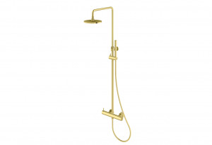 Kohlman QW276AGD AXEL GOLD Zestaw prysznicowy natynkowy
