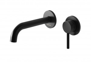 KOHLMAN QW180AB AXEL BLACK Podtynkowa bateria umywalkowa