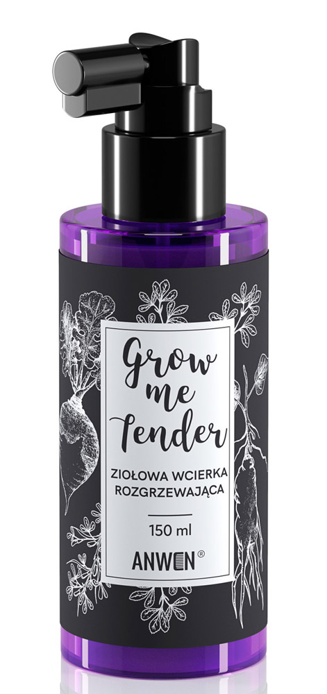 Anwen Anwen Grow Me Tender ziołowa wcierka pobudzająca wzrost włosów 150ml