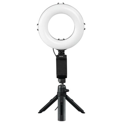 Hama Lampa pierścieniowa  LAMPA PIERŚCIENIOWA Z MINI STATYWEM SPOTLIGHT 67 46440000