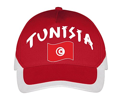 Supportershop męska czapka Tunezja, czerwona, średnia