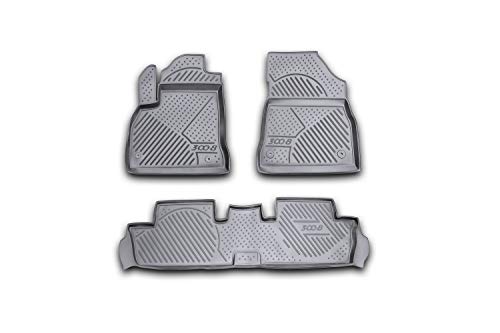 Element EXP.CARPGT00023 Premium antypoślizgowe dywaniki gumowe 3008-lat: 09-16, czarne