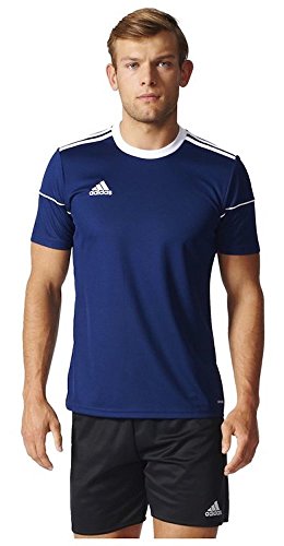 adidas Adidas Squadra 17 koszulka męska z krótkim rękawem niebieski ciemnoniebieski/biały M BJ9171