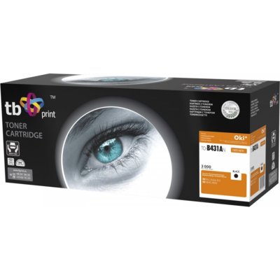 TB Print Toner do OKI B411/B431 TO-B431AN BK 100% nowy TO-B431AN