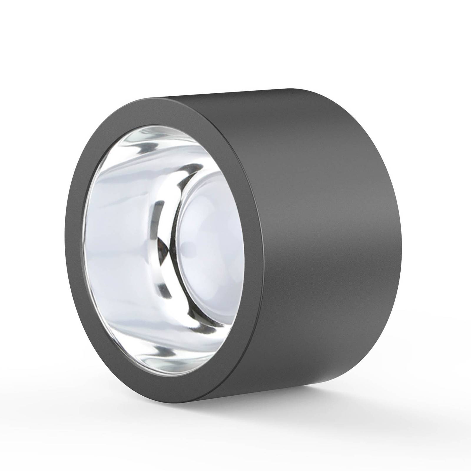 Spot sufitowy LED ALG54, Ø 12,9 cm antracytowy