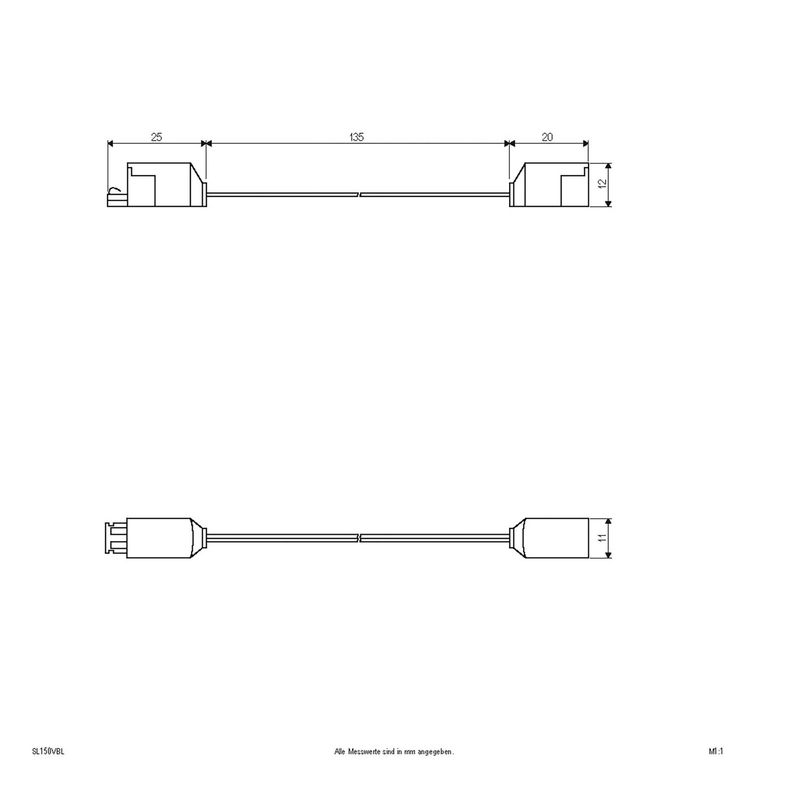 EVN Przewód połączeniowy do serii Bordo, długość 15 cm
