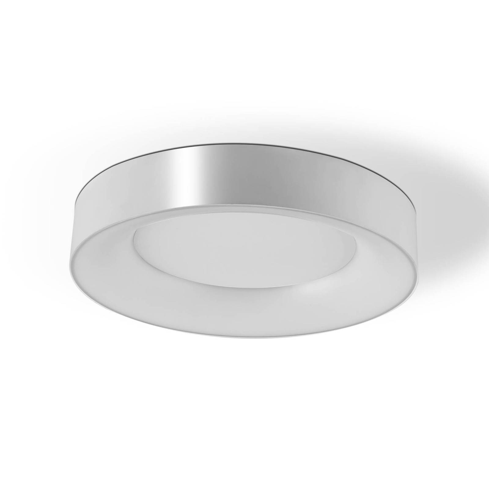 EVN Lampa sufitowa LED R40,  40 cm, srebrna