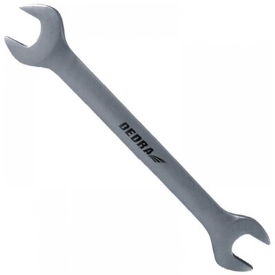 Dedra klucz płaski CrV 14 x 15 mm z przywieszka 1476P