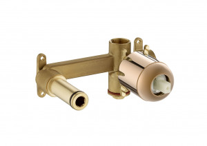 ROCA A5252206RG Element podtynkowy do montażu baterii umywalkowych podtynkowych, rose gold (różowe złoto)