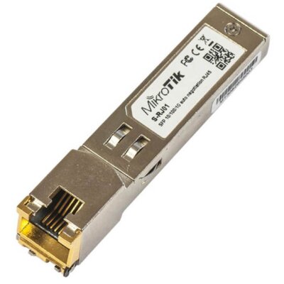Mikrotik Rj45 Sfp 10/100/1000m Copper Modułle S-RJ01