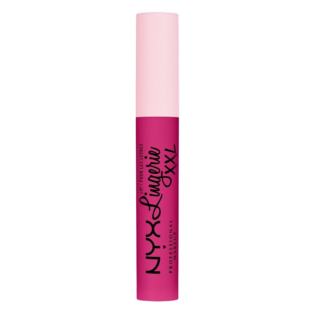 NYX Professional Makeup Professional Makeup - Lip Lingerie XXL Matte Liquid Lipstick - Matowa pomadka do ust w płynie - 4 ml - 19 - PINK HIT NYXPUPML-4ML-01