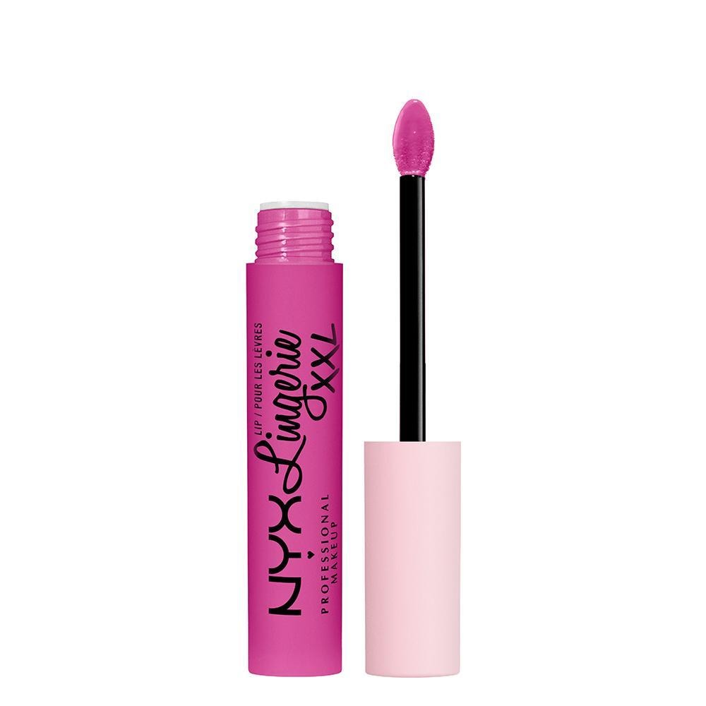 NYX Professional Makeup Professional Makeup - Lip Lingerie XXL Matte Liquid Lipstick - Matowa pomadka do ust w płynie - 4 ml - 20 - KNOCKOUT NYXPUPML-4ML-15