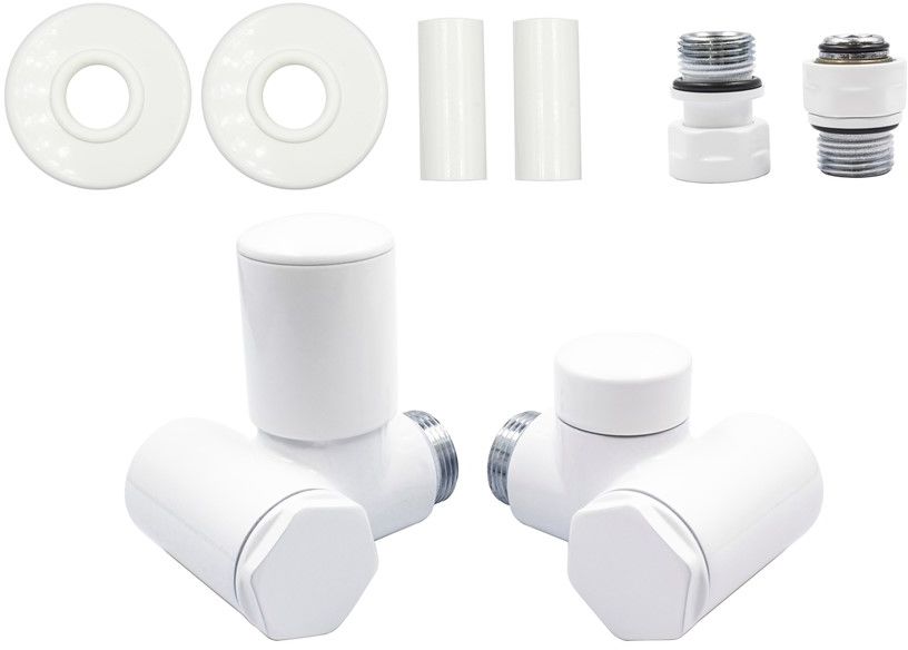 Varioterm Zawór regulacyjny INTEGRA All in One - biały mat instalacja 1/2 - GZ1/2 lewy AIR21FK/L(GZ1/2)