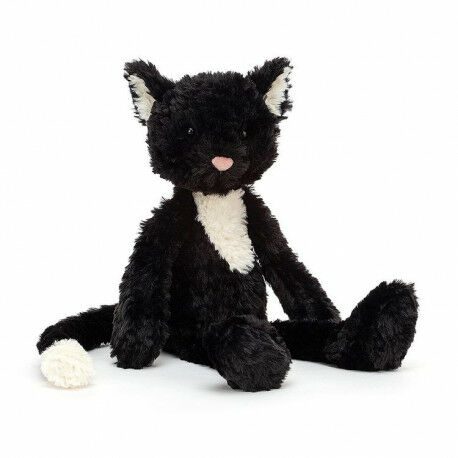 Jellycat MASKOTKA PLUSZOWA Kot Smuffle - czarno-biały 36 cm SMF3C