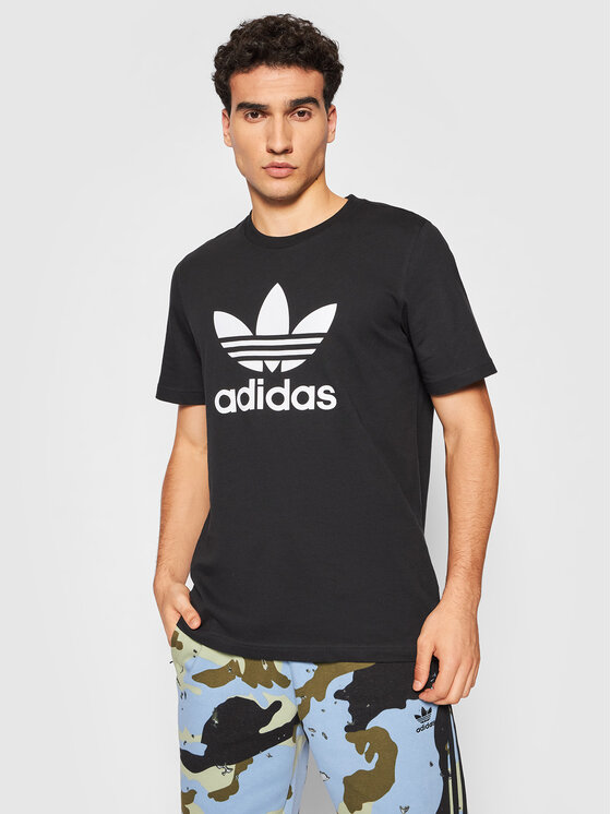 Adidas T-Shirt adicolor Classics Trefoil Tee H06642 Czarny Regular Fit