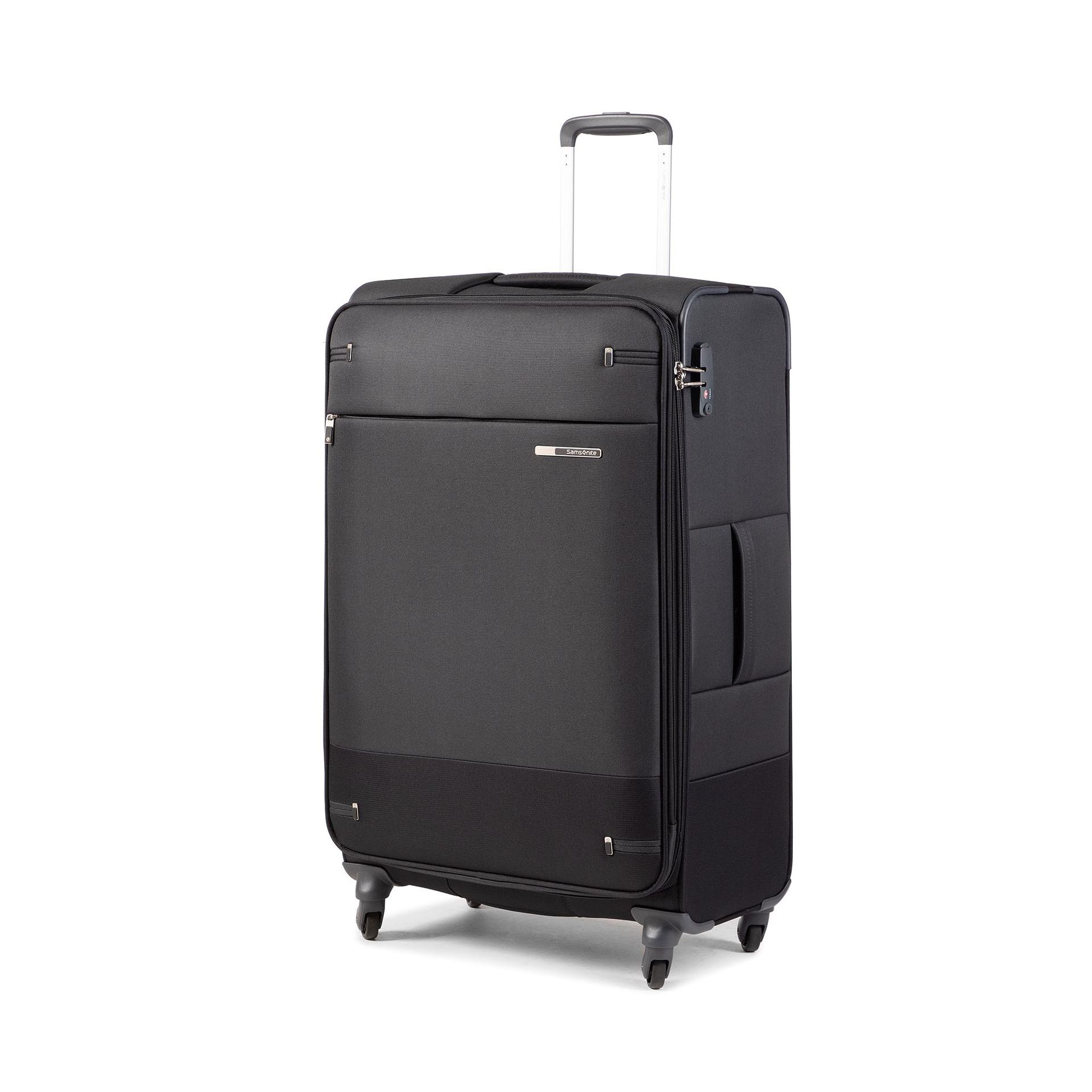 Samsonite Duża Materiałowa Walizka Base Boost 79202-1041-1CNU Black