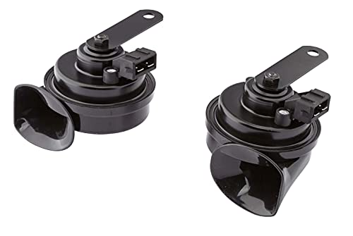 HELLA 3FH 012 010-031 Fanfara - TE16S - 12V - 110dB(A) - Przedział częstotliwości: 400/500Hz - elektryczny - Kolor obudowy: czarny - Wtyczki: Volkswagen - Komplet