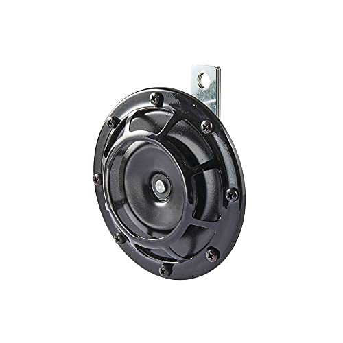 HELLA 3AF 003 399-041 Klakson - B133 - 12V - 118dB(A) - Przedział częstotliwości: 375Hz - Sygnał wzmocniony/Sygnał niski - Kolor obudowy: czarny - Złącze wtykowe płaskie