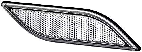 Hella 8ra 013 347  021 światło odblaskowe, rueckstrahllicht shapeline Style, z przodu po prawej stronie, poziomo klejąca, przezroczysty 8RA 013 347-021