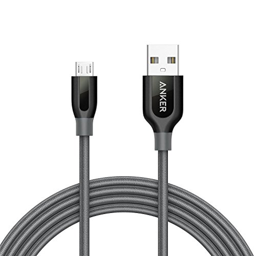 Anker power Line + Micro USB 1,8 m szary A81430A1