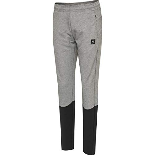 Hummel Hummel Męskie spodnie Hmlessi Tapered Pants szary melanż S 206266-2006