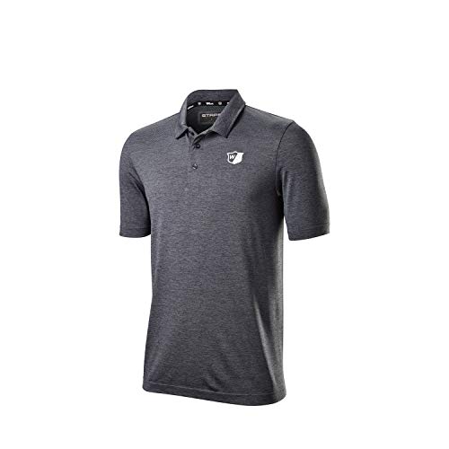 Wilson Męska koszulka polo model personelu Czarny M WGA700723MD