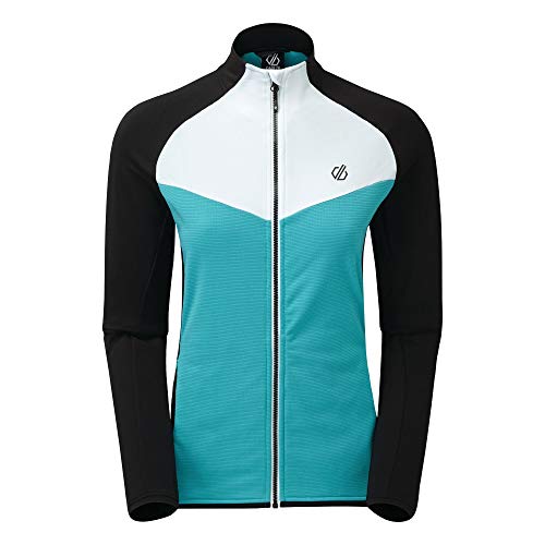 Dare 2b Damska kurtka Allegiance II Stretch Light Softshell kurtka wodoszczelna Shell, AzureBl/Blk, 20-Bust 45