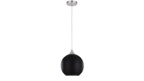 Lumina Deco Deco NOWOCZESNA LAMPA WISZĄCA CZARNA LOBOS D30 LDP 107-300