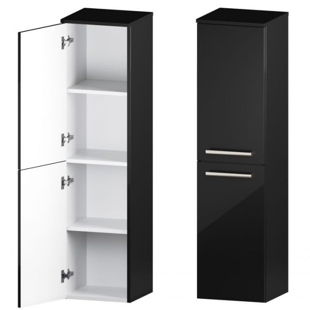 Słupek Łazienkowy ATHOS 2D L BLACK