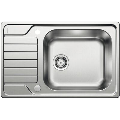 Blanco DINAS XL 6 S Compact Stal szczotkowana, odwracalny, korek auto. (525120)
