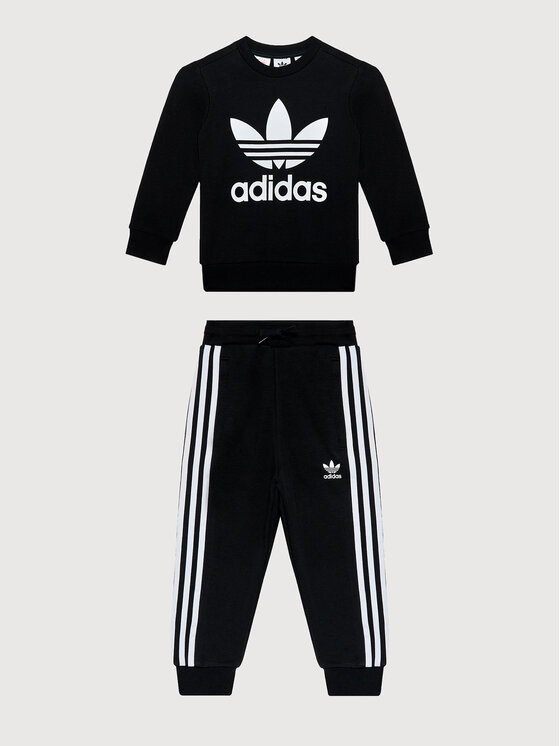 Adidas Dres adicolor Crew Set H25250 Czarny Regular Fit