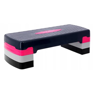 HMS STEP DO AEROBIKU AS002 RÓŻ-SZAR