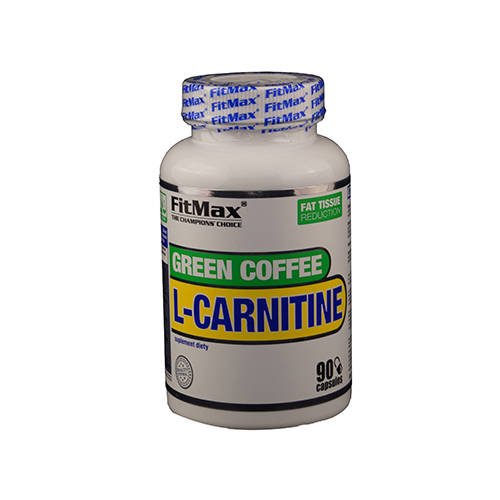 FitMax Spalacz tłuszczu GREEN L-Carnitine 90kaps 5907776171024