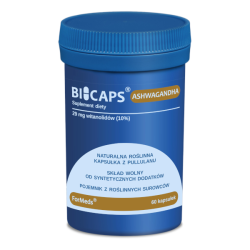 ForMeds Bicaps Ashwagandha 290mg 60 Kapsułek