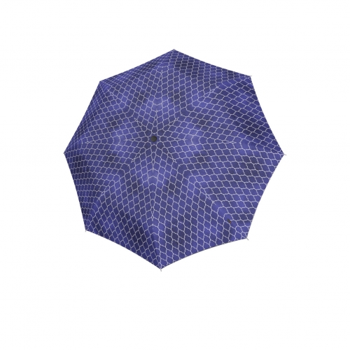 Parasol damski długi z UV Knirps T.760, niebieski