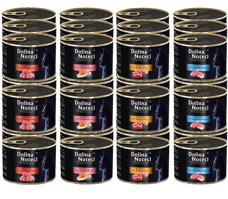 Dolina Noteci Premium dla kota Mix Smaków 36x185g 49359-uniw
