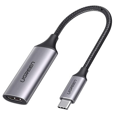Ugreen Ugreen przejściówka adapter USB Typ C - HDMI 2.0 4K@60 Hz Thunderbolt 3 do MacBook / PC szary (70444) 70444