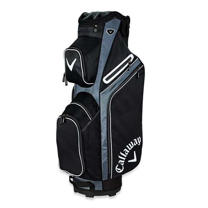 Torba golfowe Callaway X Series (na wózek) – czarno / titanium / biały