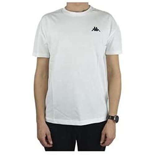 Kappa Veer t-shirt męski biały Bright White X-L 707389
