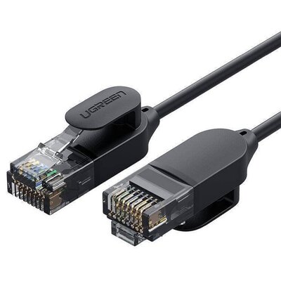 Ugreen Kabel sieciowy UGREEN NW122 Ethernet RJ45, Cat.6A, UTP, 0.5m (czarny) UGR466BLK