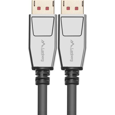 LANBERG KABEL DISPLAYPORT M/M 20PIN V1.4 1.8M 8K CA-DPDP-20CU-0018-BK Zamów do 16:00 wysyłka kurierem tego samego dnia!