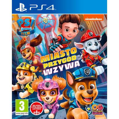 Psi Patrol: Miasto Przygód Wzywa GRA PS4