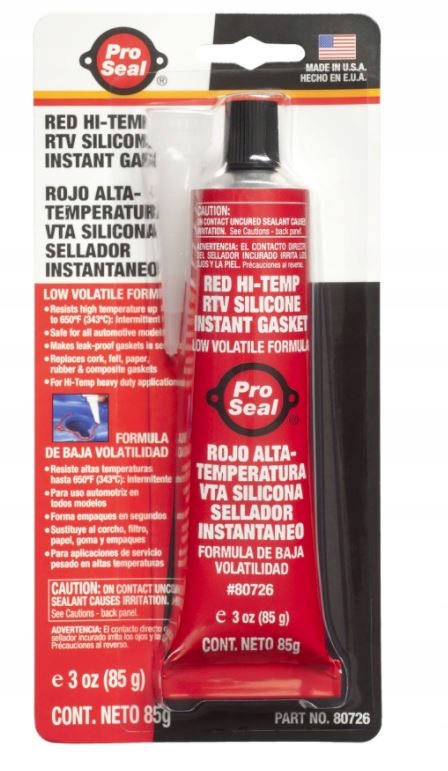 Silpac PRO-SEAL CZERWONY 85G PROSEAL PRO-SEAL 10-042