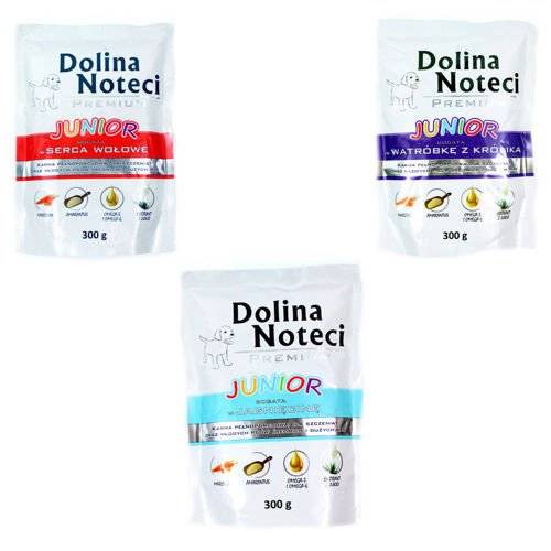 Dolina Noteci PREMIUM Junior MIX Smaków 30x300g 49408-uniw