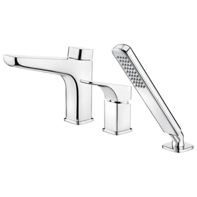 Deante Bat hiacynt chrom wannowa 3-otworowa BQH013M
