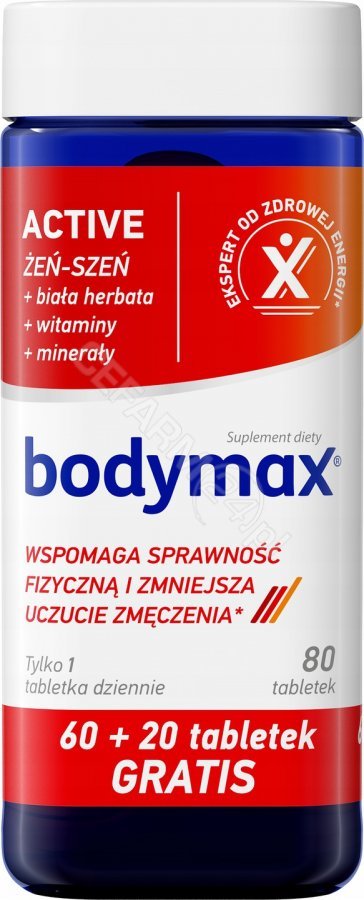 BODYMAX Active, 80 szt.